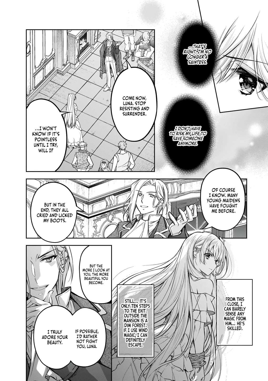 The Condemned Saintess Goes on the Path of a Villainess! Chapter 1 - Page 41