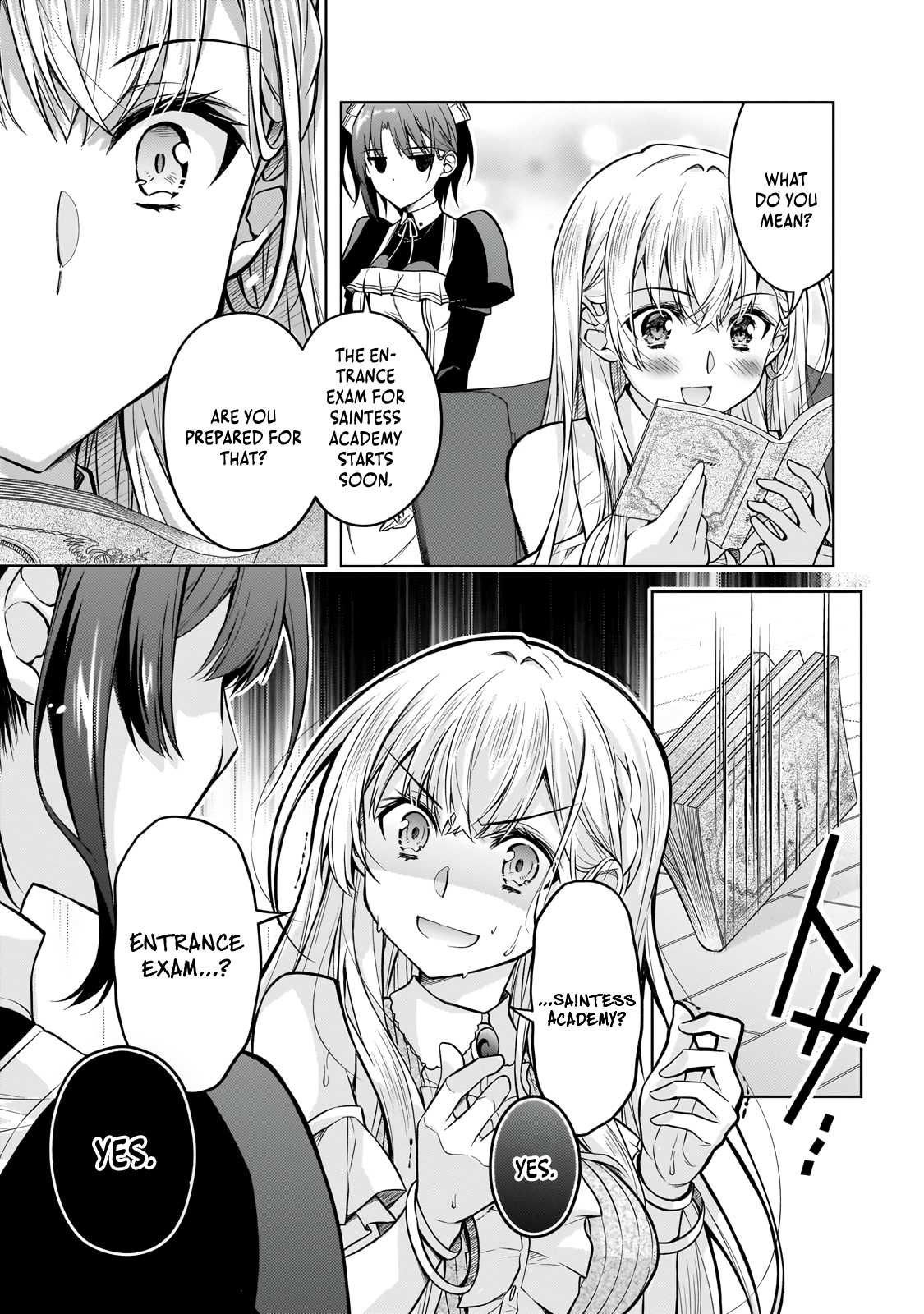 The Condemned Saintess Goes on the Path of a Villainess! Chapter 1 - Page 61