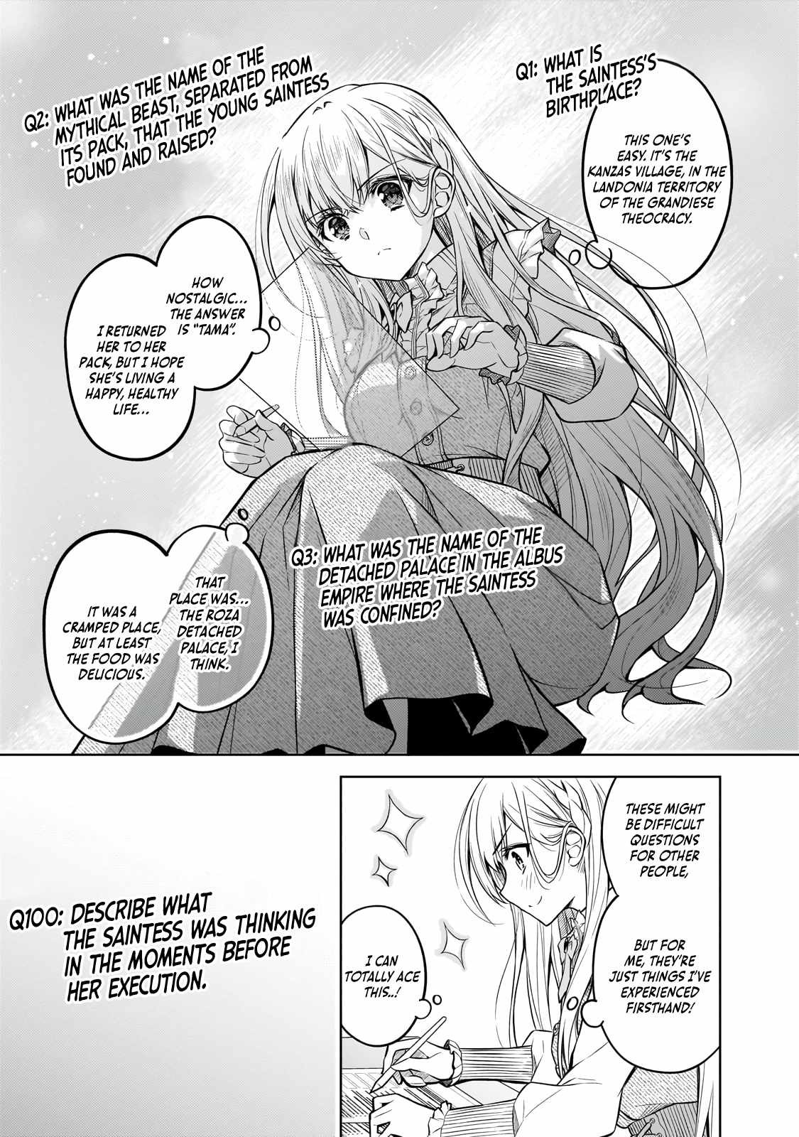 The Condemned Saintess Goes on the Path of a Villainess! Chapter 2 - Page 8