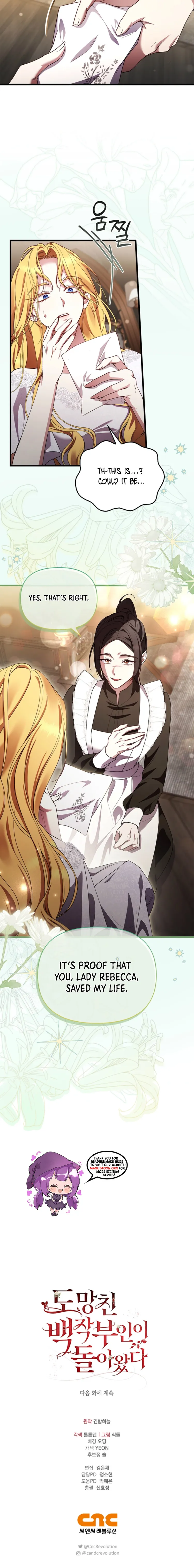 The Countess Who Ran Away Has Returned Chapter 9 - Page 8