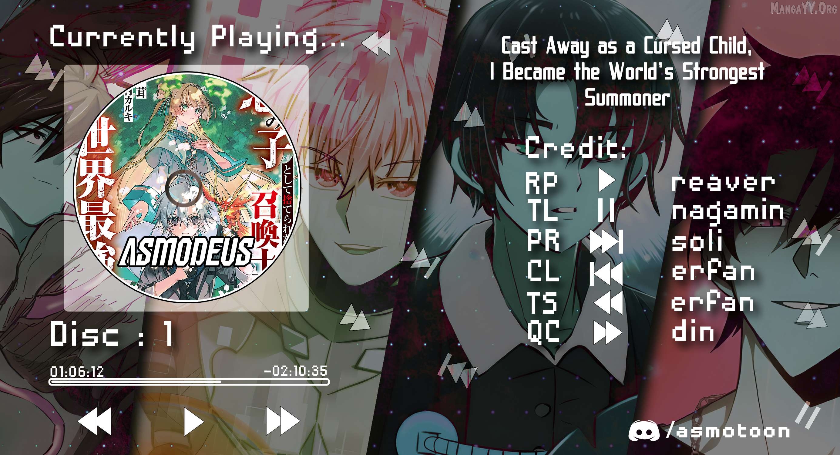 The Cursed Child Cast Aside Is Actually the World’s Strongest Summoner Chapter 1 - Page 1