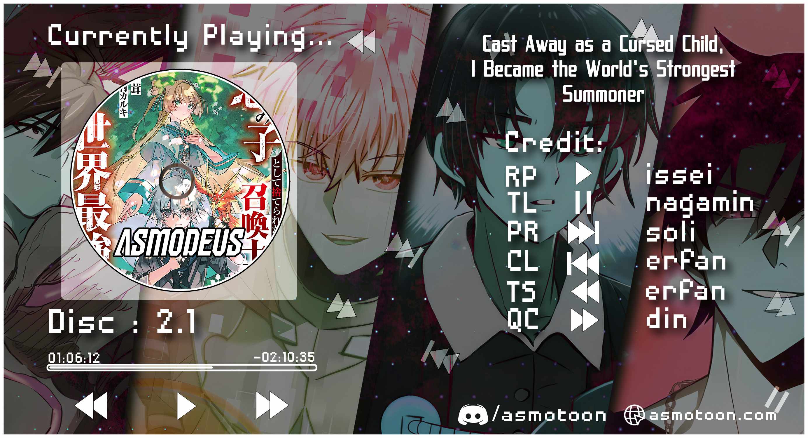 The Cursed Child Cast Aside Is Actually the World’s Strongest Summoner Chapter 2.1 - Page 1