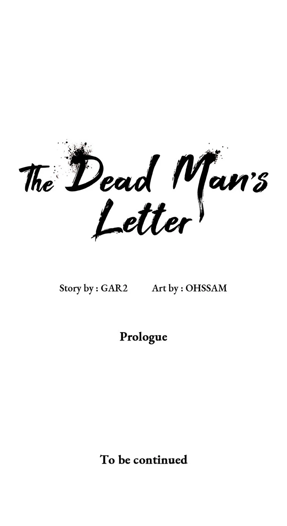 The Dead Man’s Letter Chapter 0.1 - Page 39