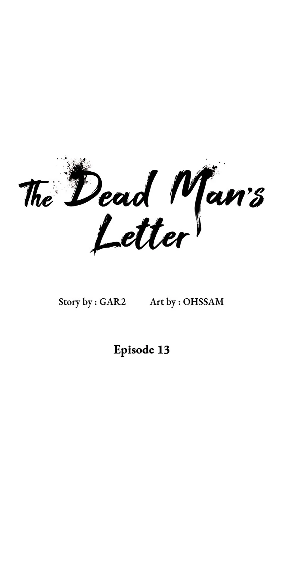 The Dead Man’s Letter Chapter 13 - Page 42