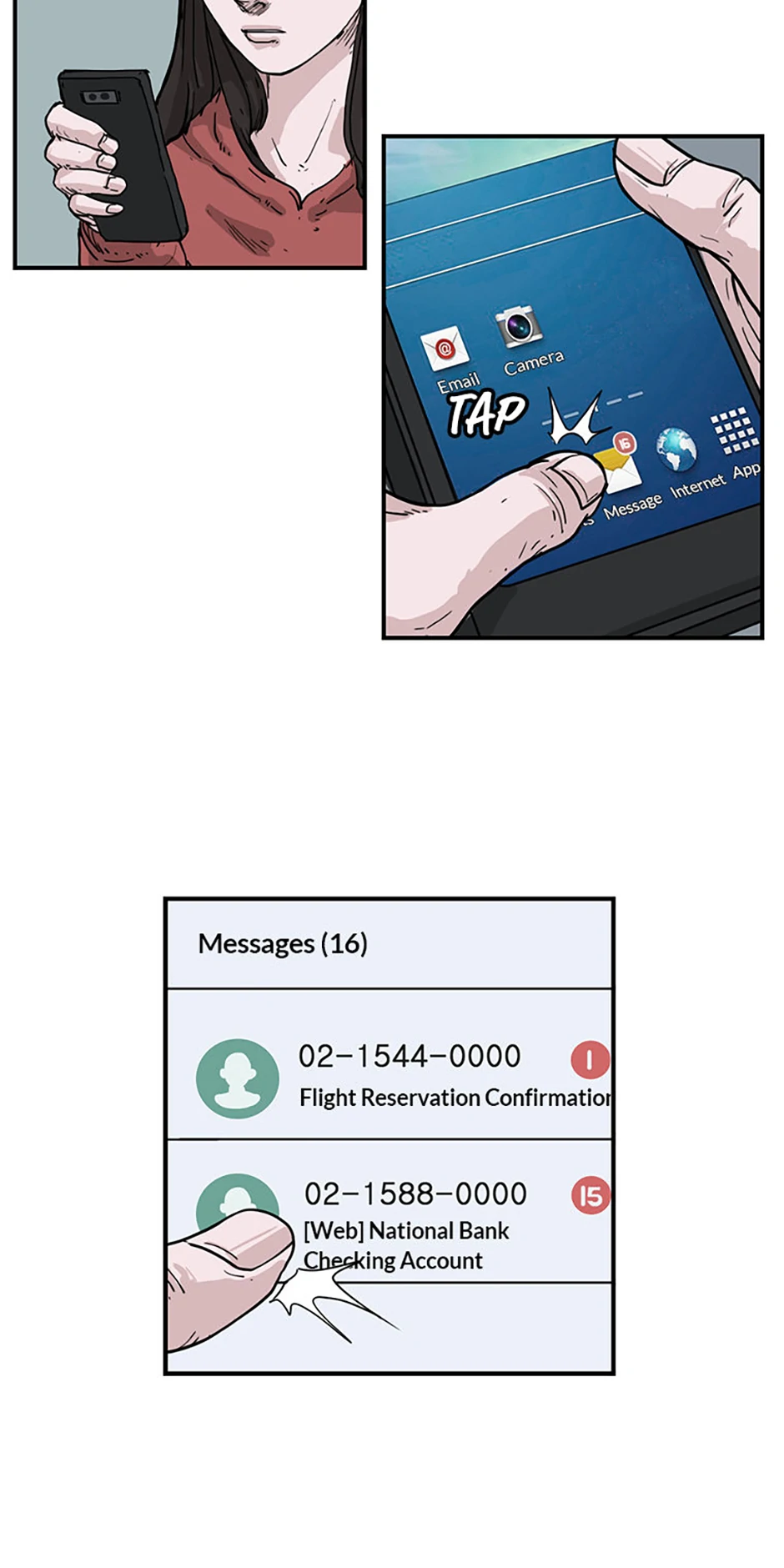 The Dead Man’s Letter Chapter 3 - Page 55