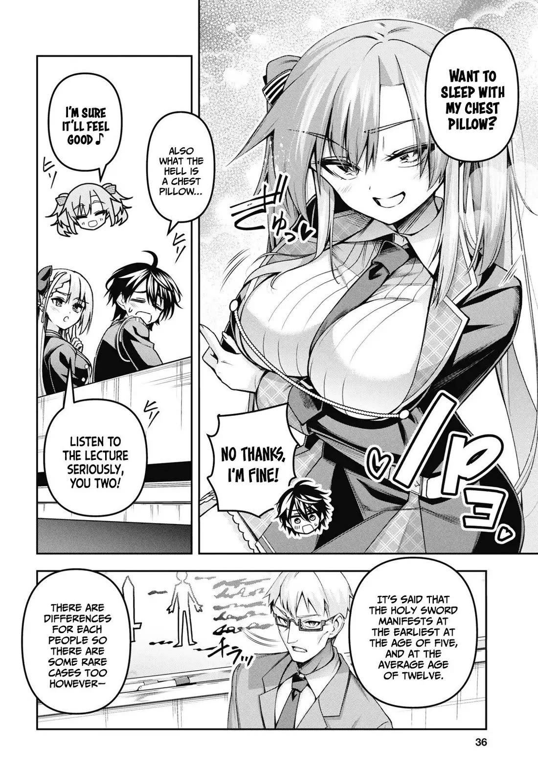 The Demon Sword Master of Excalibur Academy Chapter 50 - Page 3