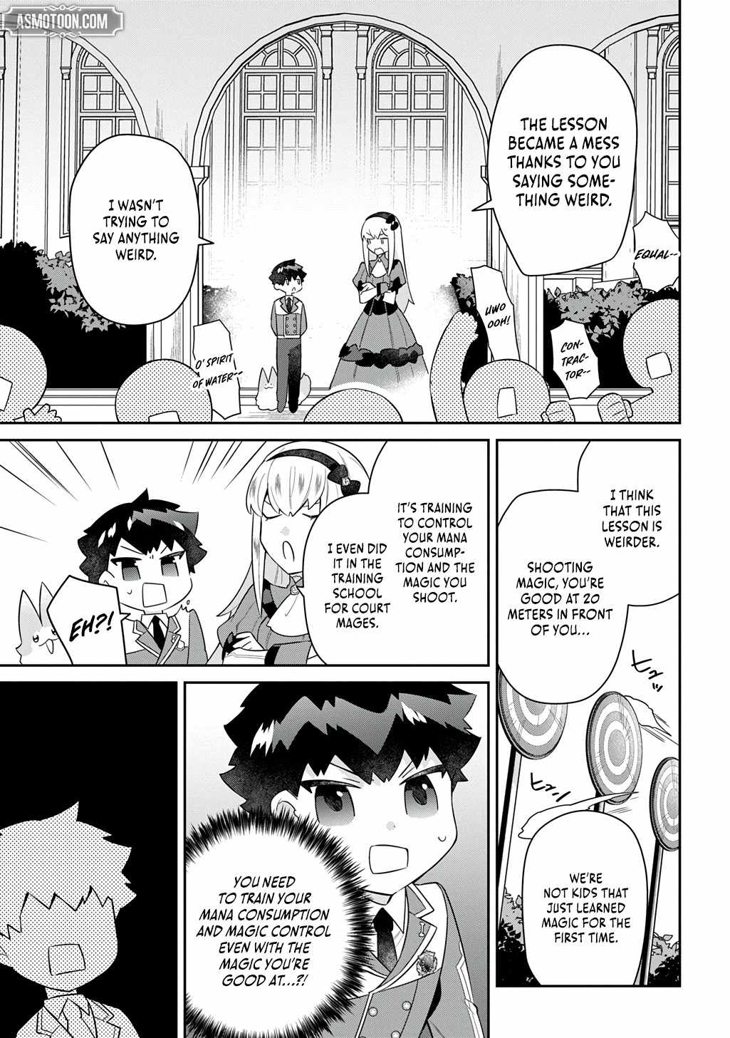 The Divine Mage: The God-Beloved Dropout Enters the Magic Academy Chapter 8 - Page 16