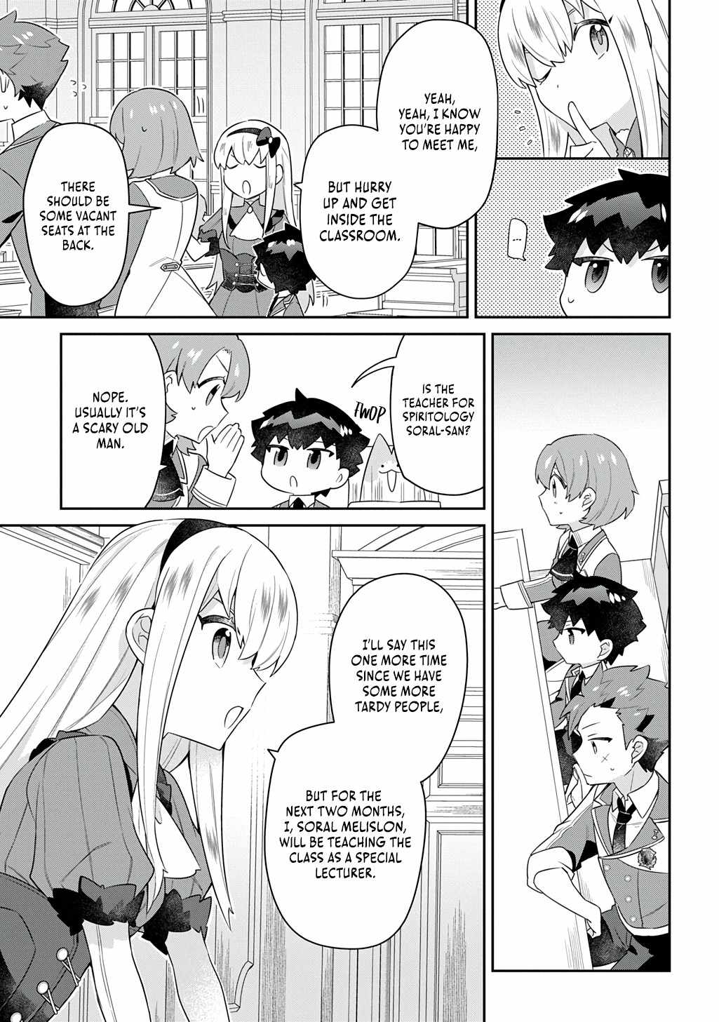 The Divine Mage: The God-Beloved Dropout Enters the Magic Academy Chapter 8 - Page 4