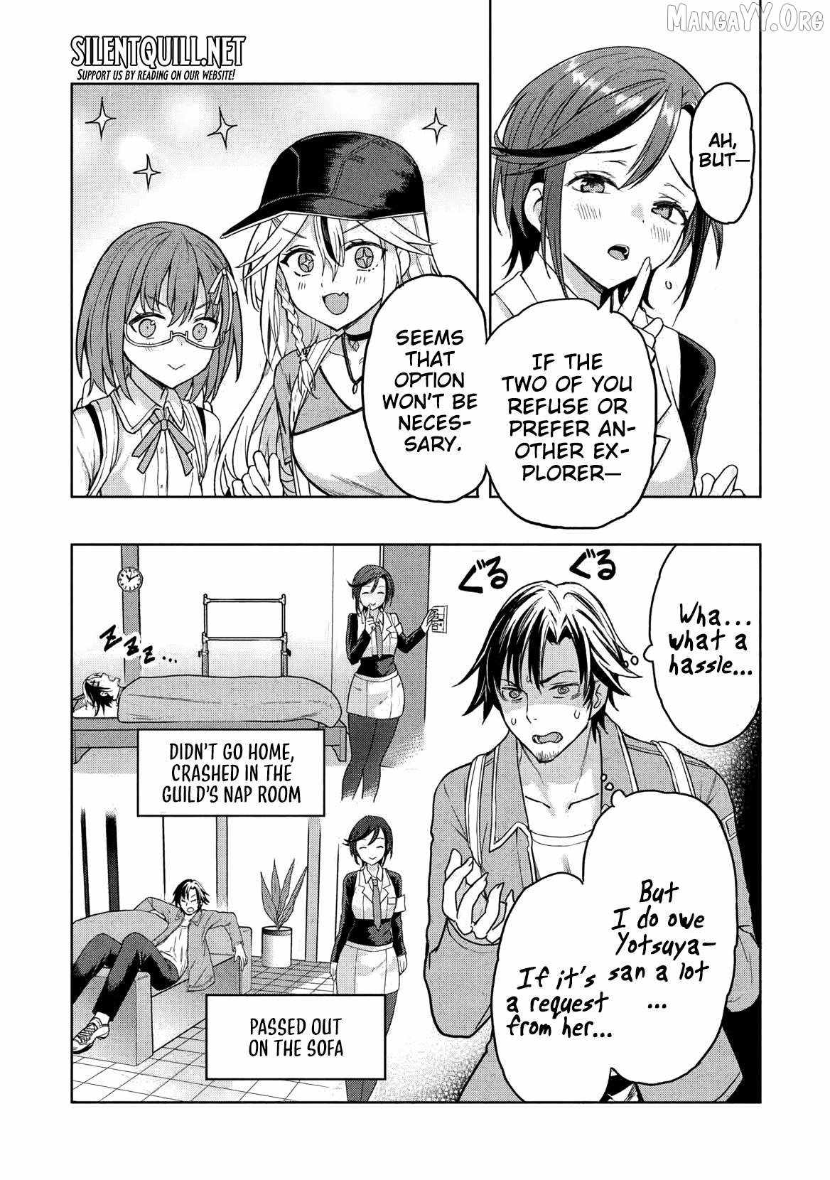 The Dungeon, the Gal, and the Saga of the Lagging Heroic Explorer Chapter 4 - Page 9