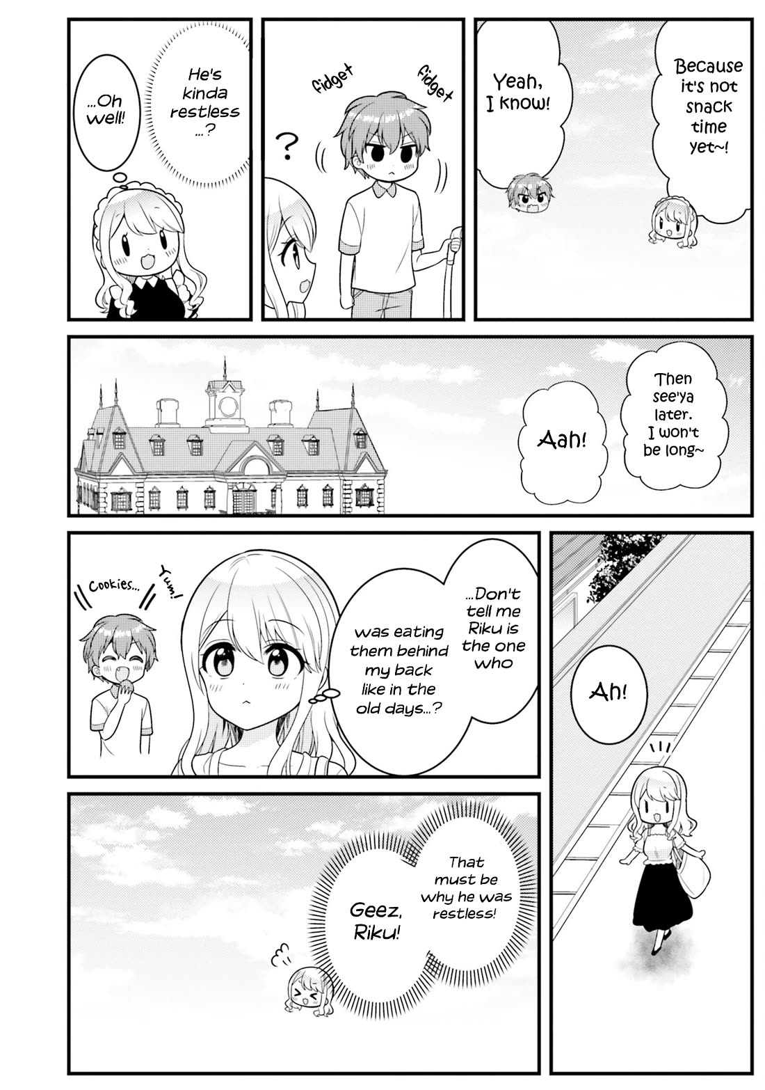 The Earnest Egocentric Duke And His Satisfactory Sisterly Maid Chapter 41.5 - Page 4