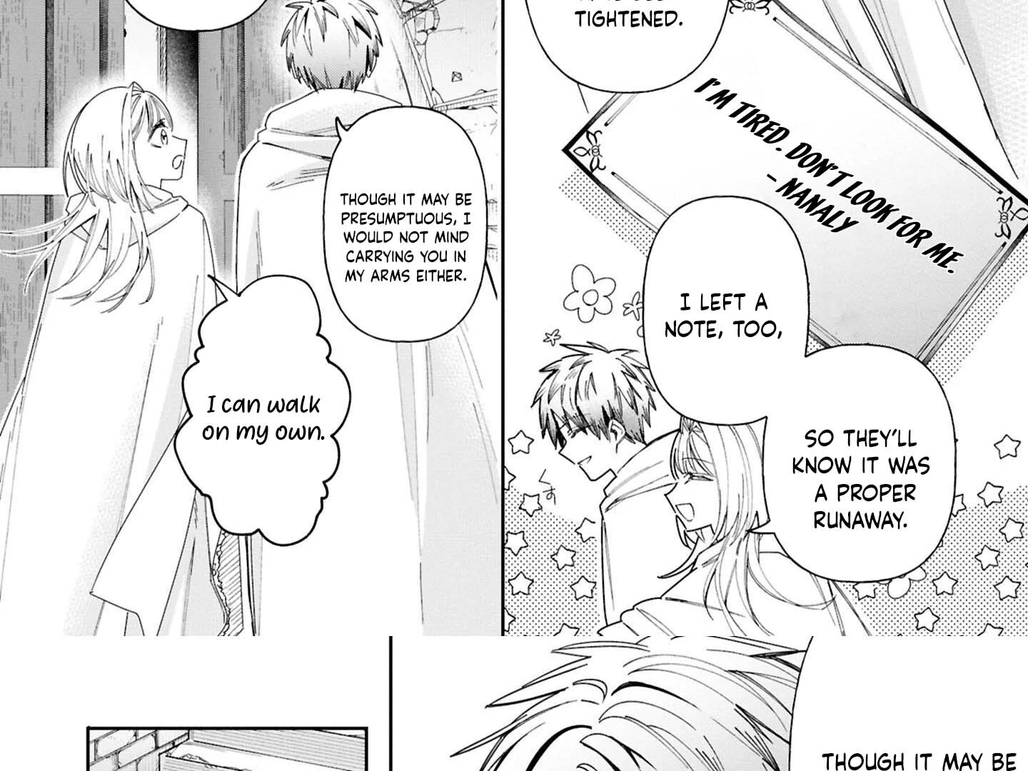 The Exhausted Saint Enjoys a Runaway Life with Her Guard Knight — This Time, I’ll Quit Being a Saint! Chapter 1 - Page 34