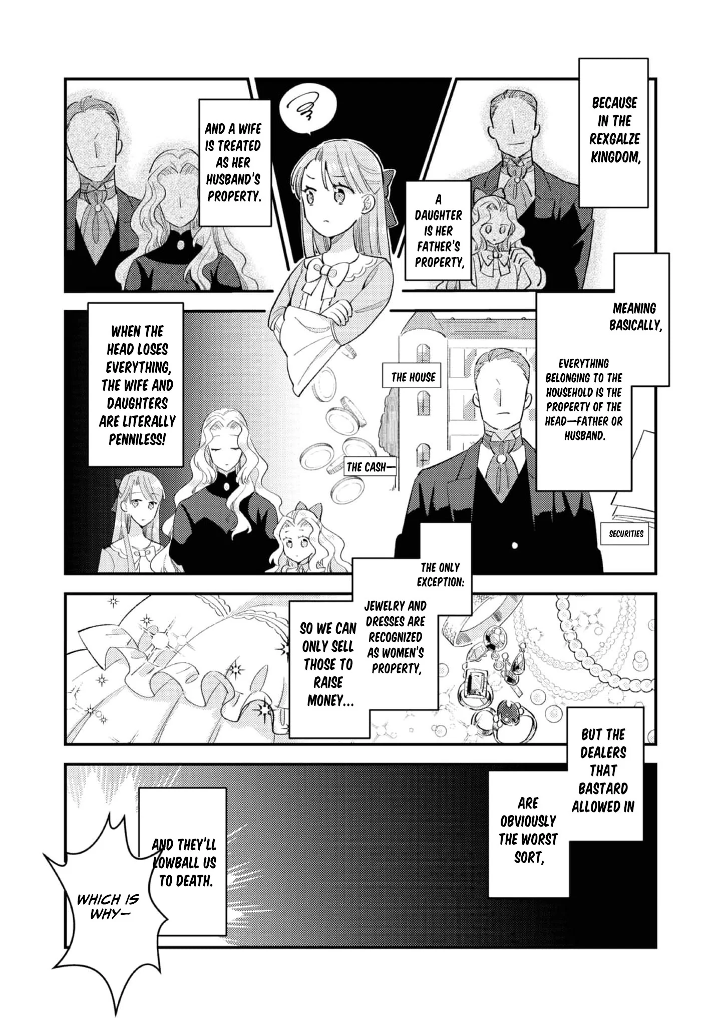 The Fallen Countess Daughter Wants to Support Her Family Chapter 1 - Page 11