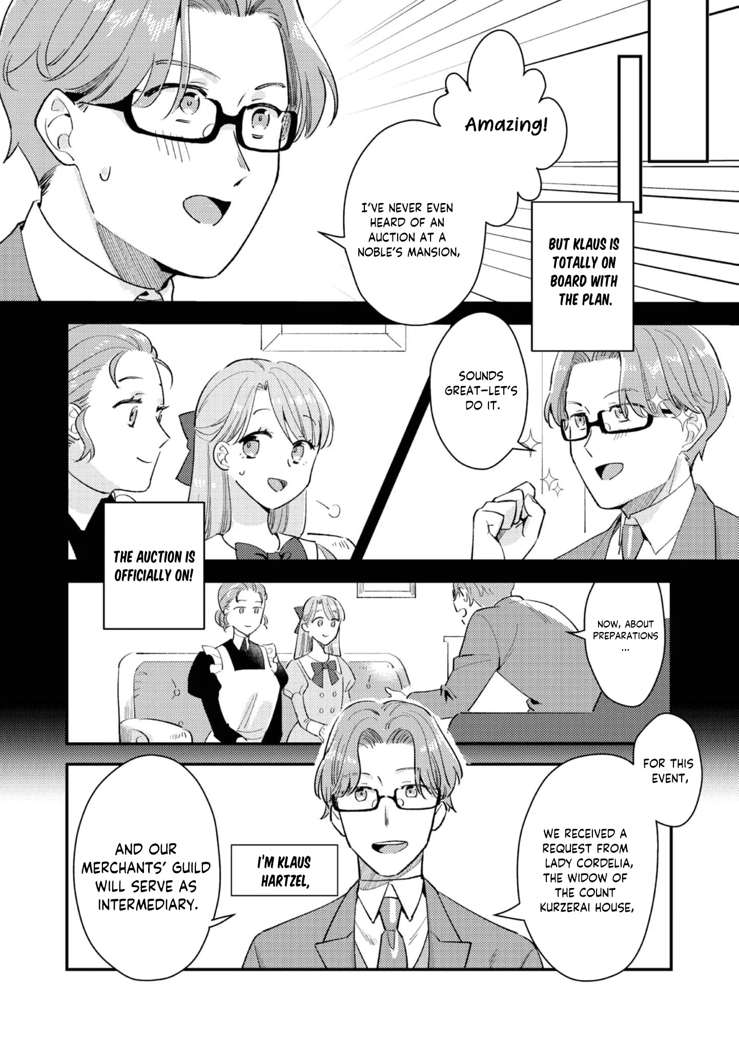 The Fallen Countess Daughter Wants to Support Her Family Chapter 1 - Page 13