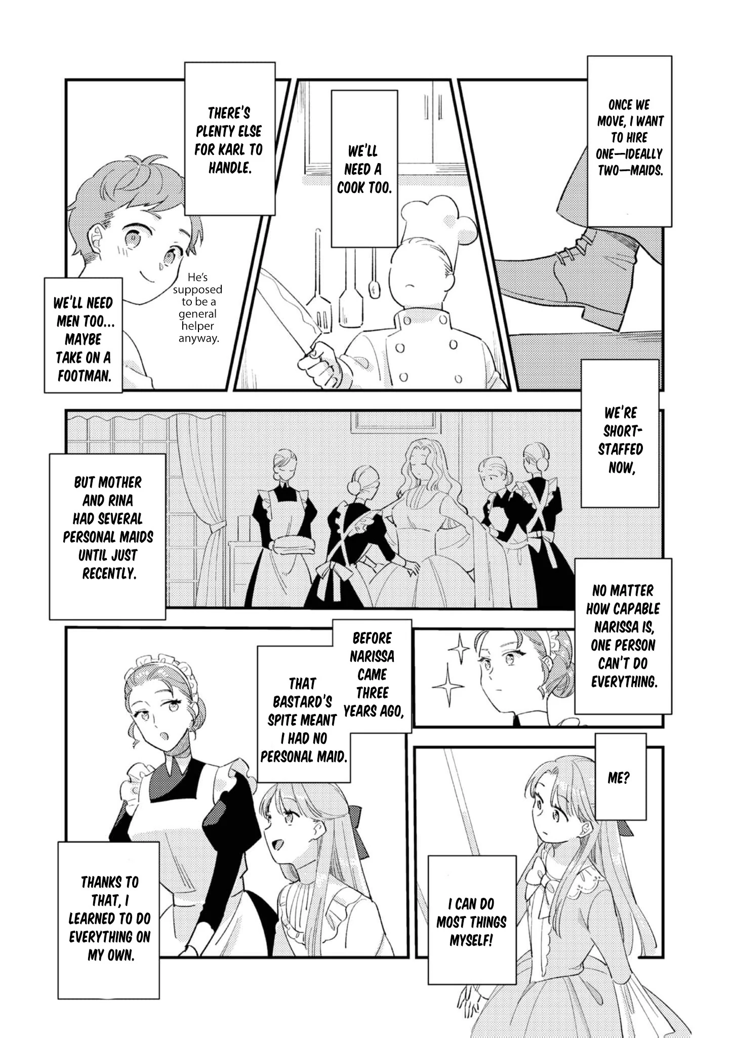 The Fallen Countess Daughter Wants to Support Her Family Chapter 1 - Page 32