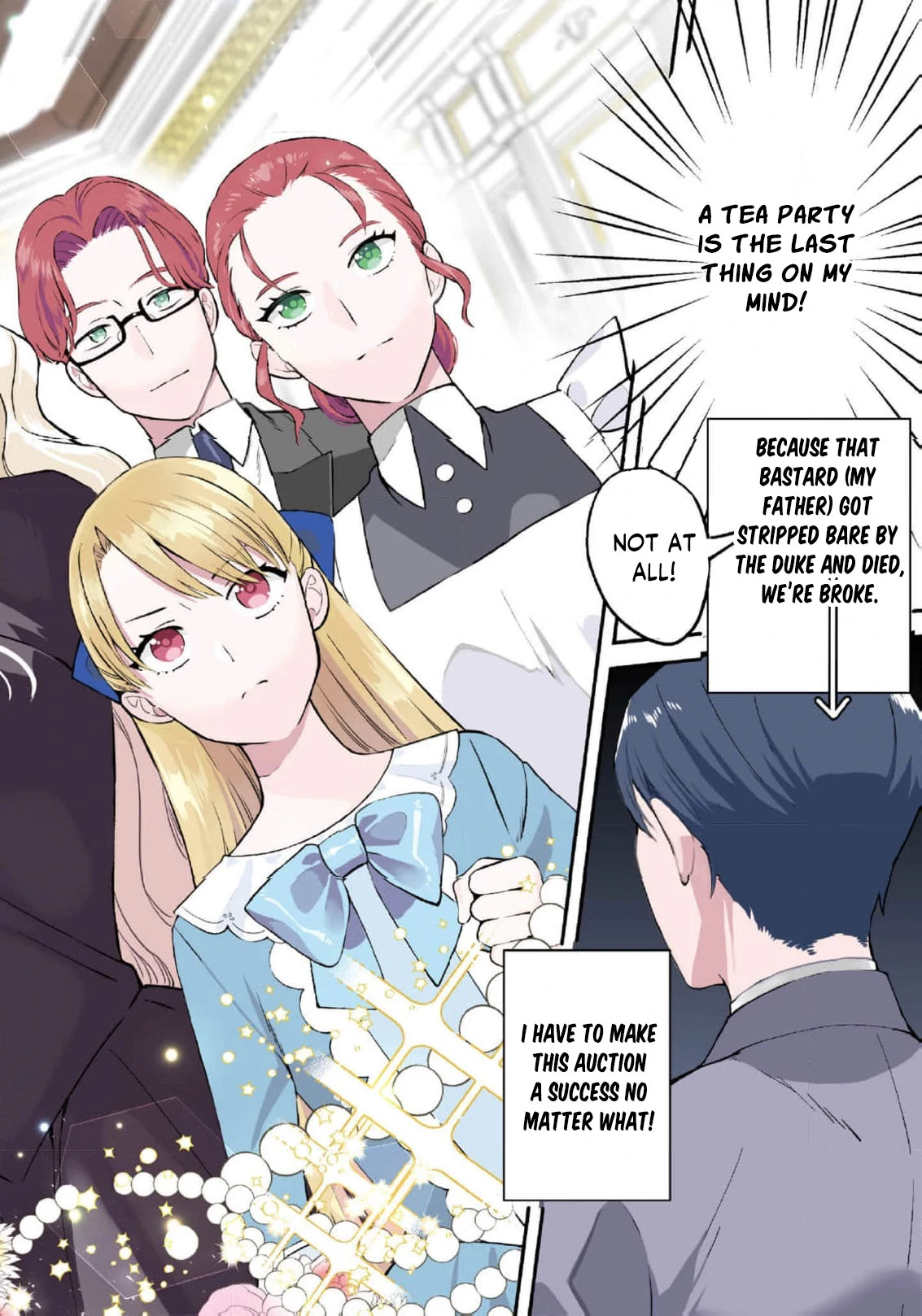 The Fallen Countess Daughter Wants to Support Her Family Chapter 1 - Page 6