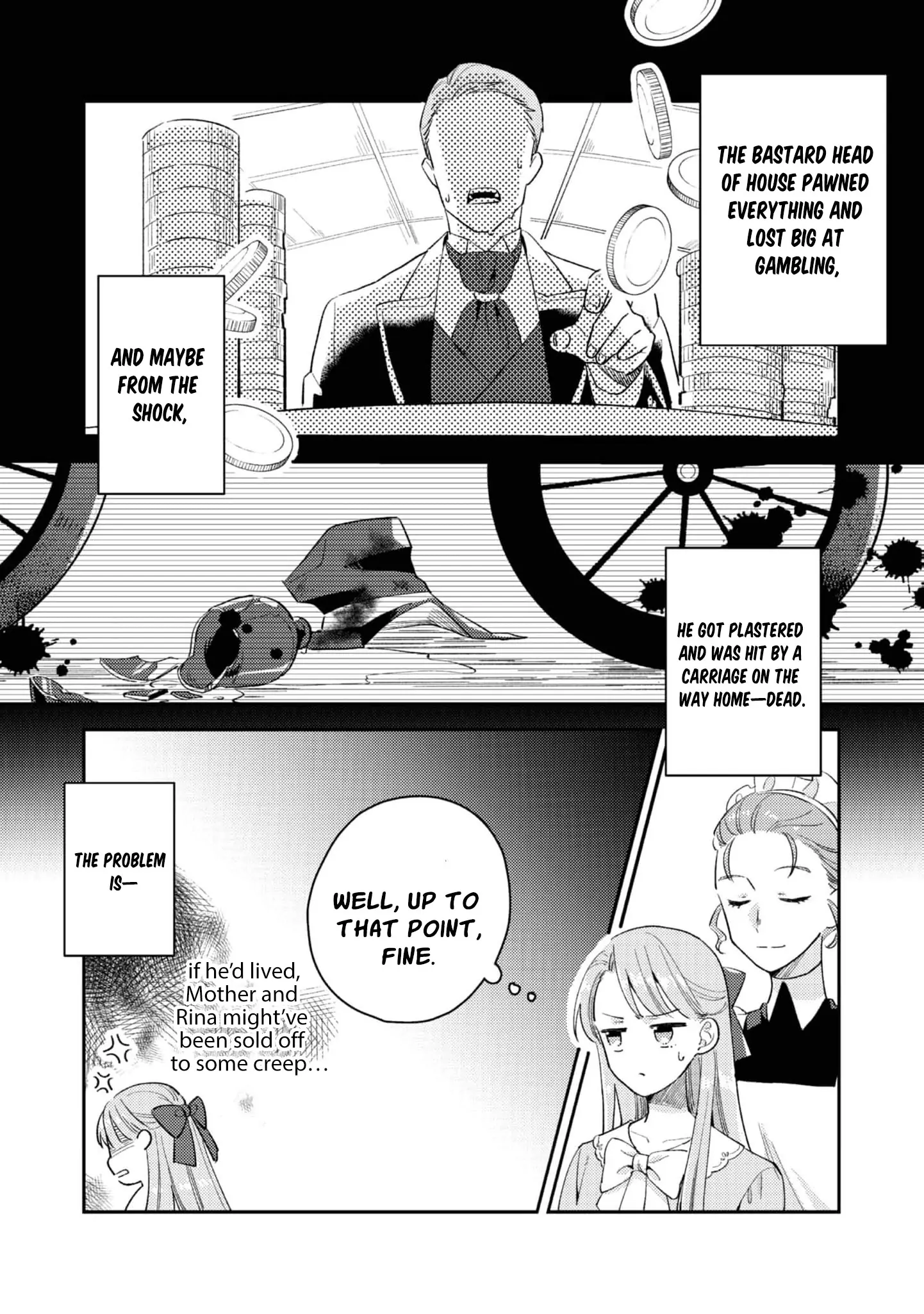 The Fallen Countess Daughter Wants to Support Her Family Chapter 1 - Page 9