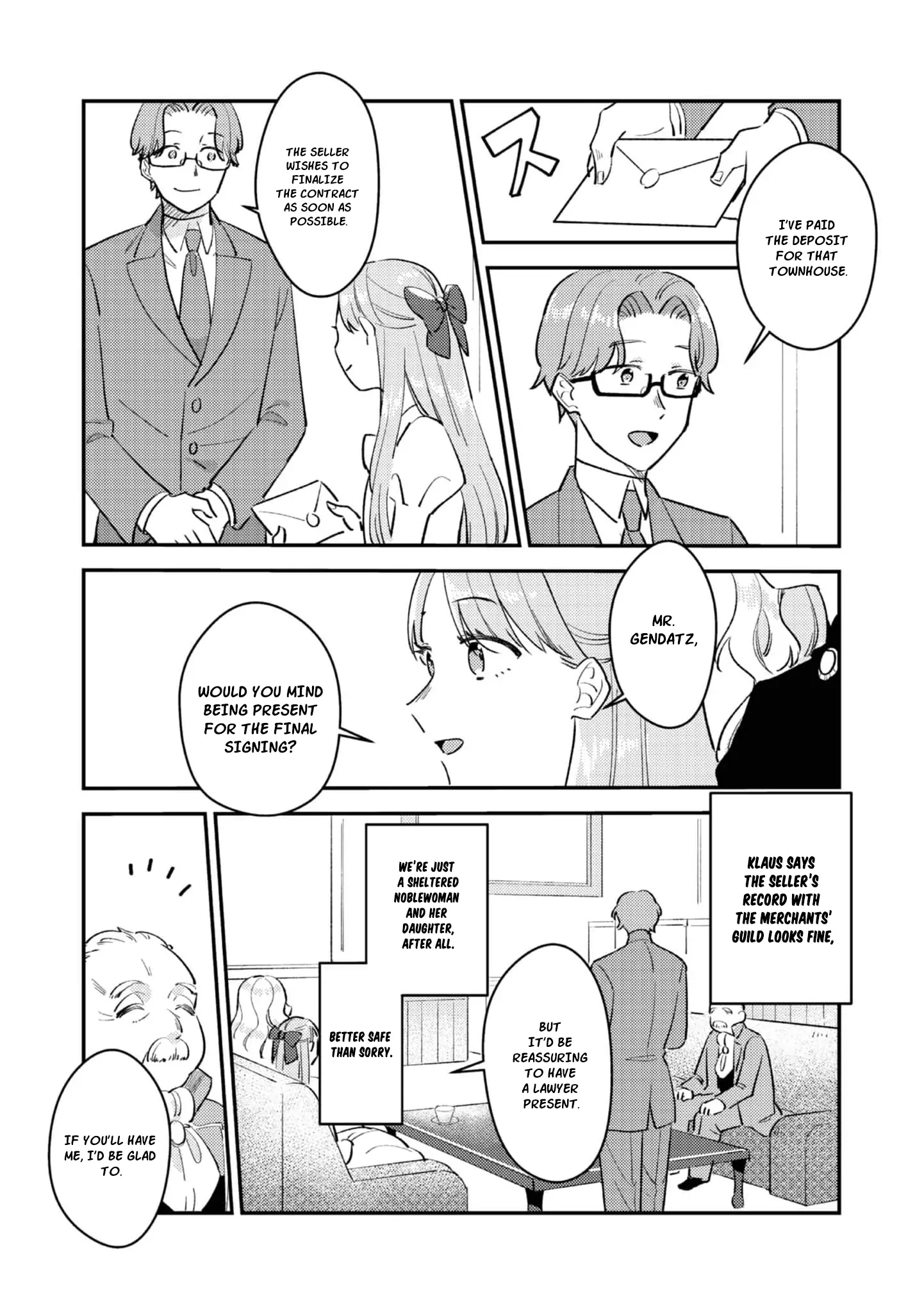 The Fallen Countess Daughter Wants to Support Her Family Chapter 2 - Page 11