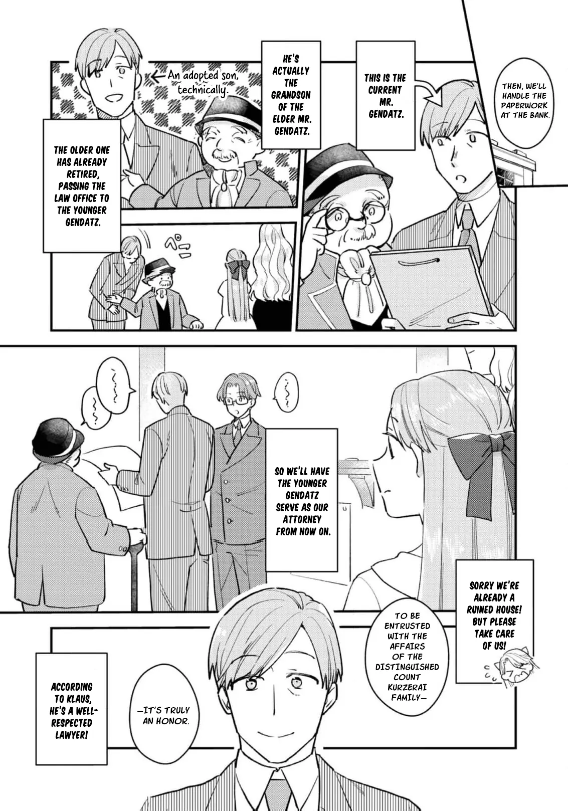 The Fallen Countess Daughter Wants to Support Her Family Chapter 2 - Page 13