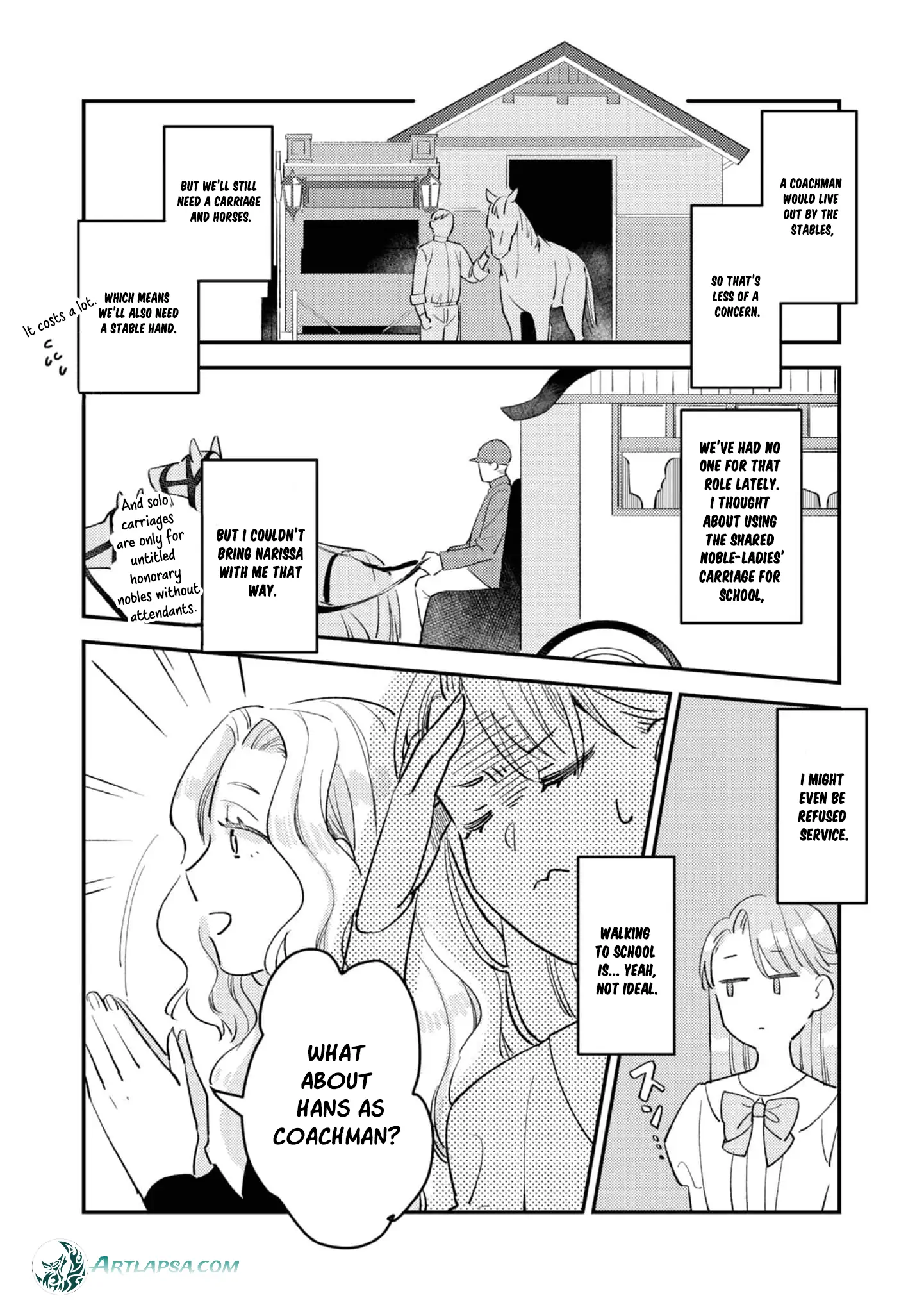 The Fallen Countess Daughter Wants to Support Her Family Chapter 2 - Page 30