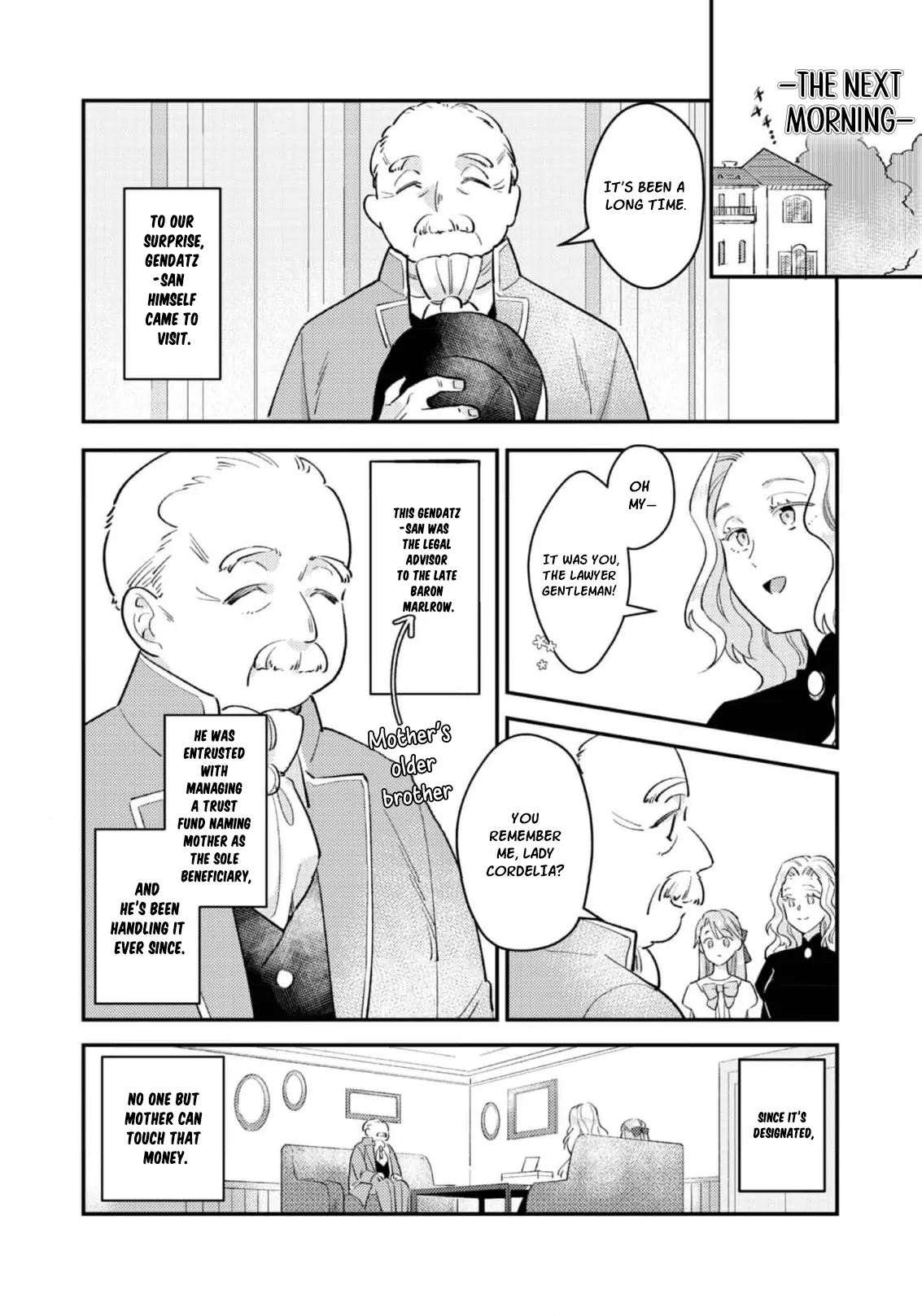 The Fallen Countess Daughter Wants to Support Her Family Chapter 2 - Page 7