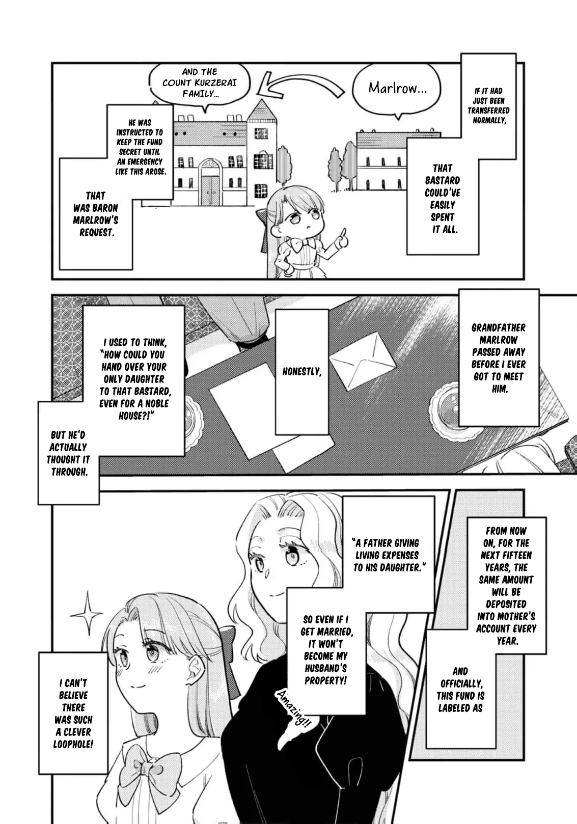 The Fallen Countess Daughter Wants to Support Her Family Chapter 2 - Page 8