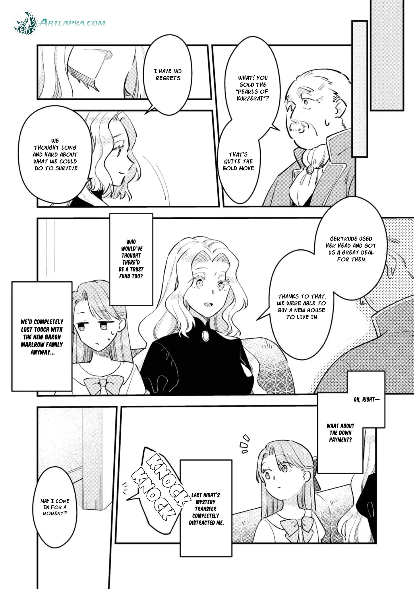 The Fallen Countess Daughter Wants to Support Her Family Chapter 2 - Page 10