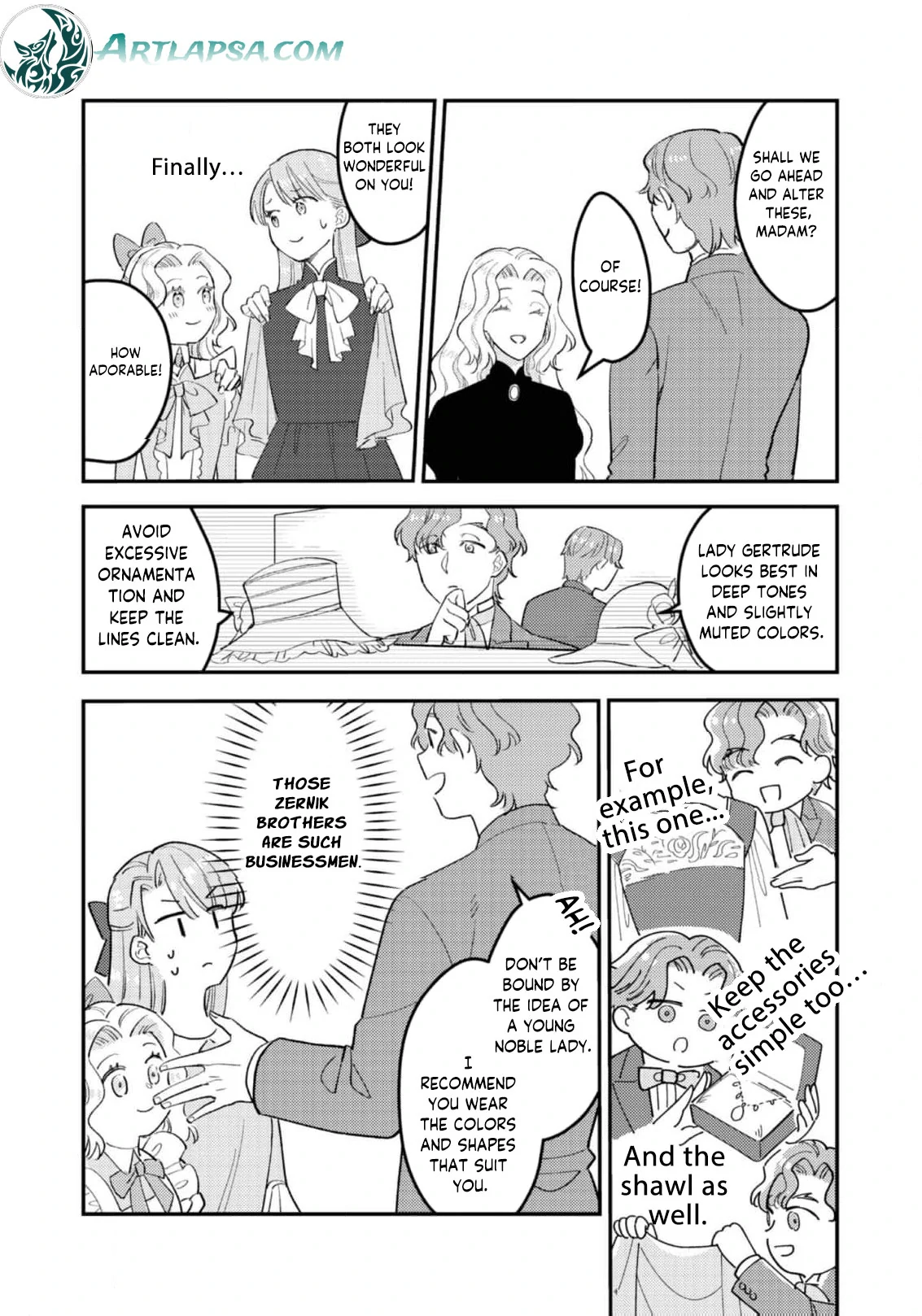 The Fallen Countess Daughter Wants to Support Her Family Chapter 3 - Page 12