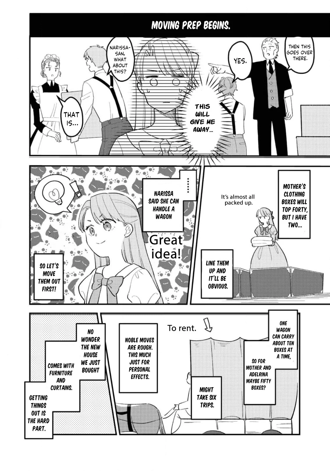 The Fallen Countess Daughter Wants to Support Her Family Chapter 3 - Page 14