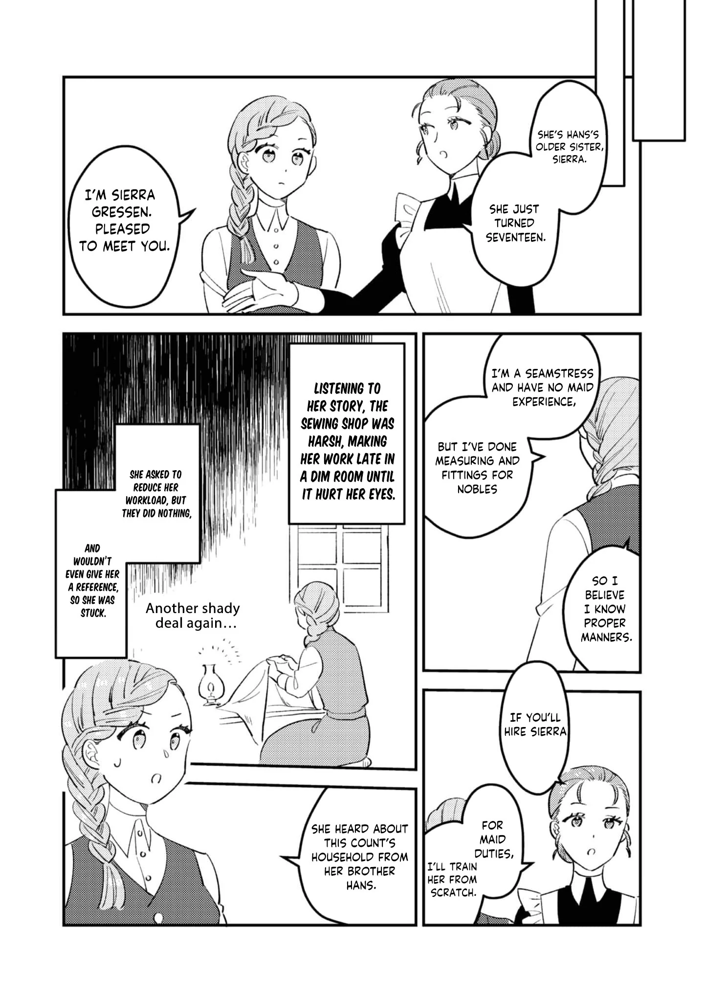 The Fallen Countess Daughter Wants to Support Her Family Chapter 3 - Page 16