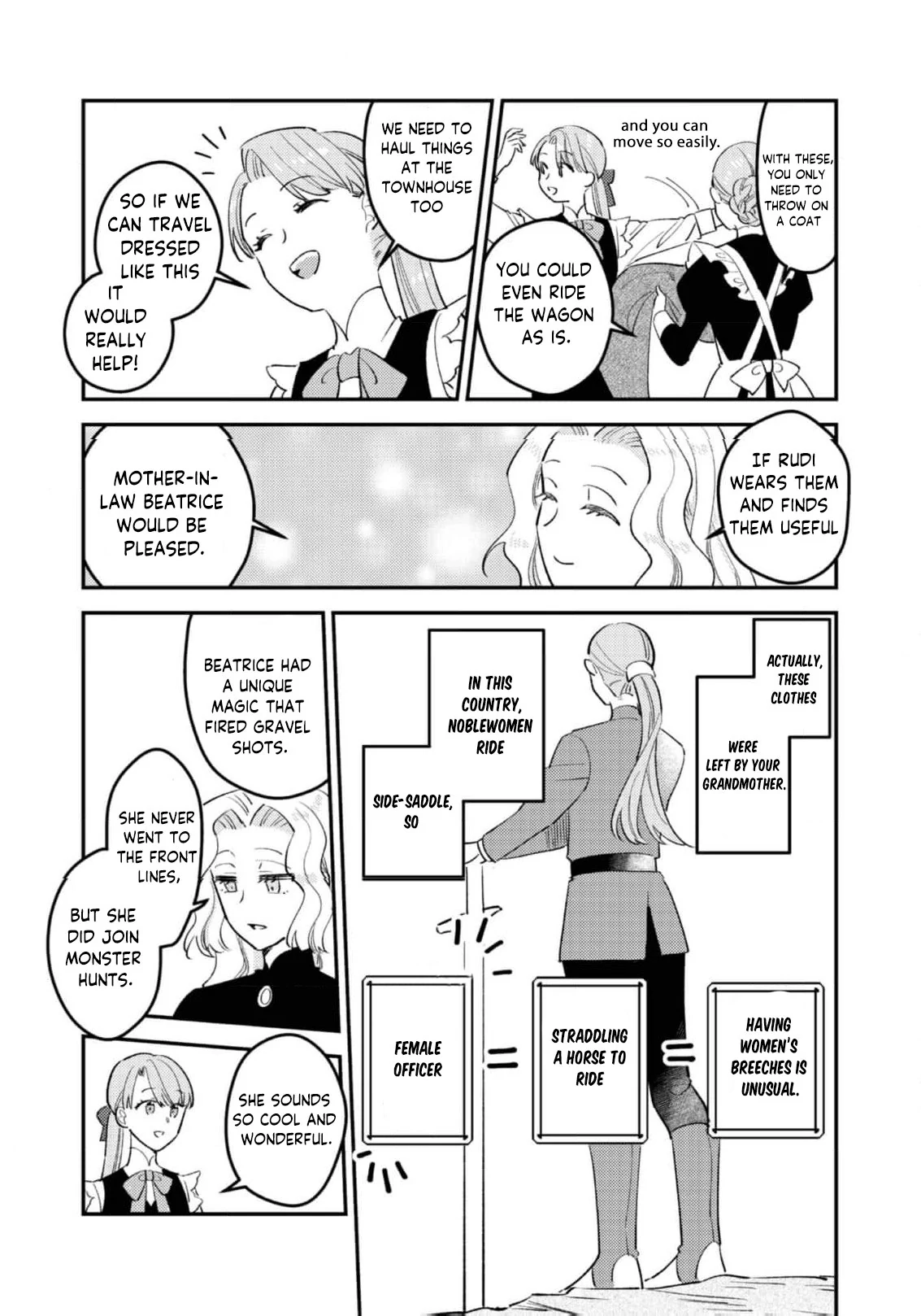 The Fallen Countess Daughter Wants to Support Her Family Chapter 3 - Page 24