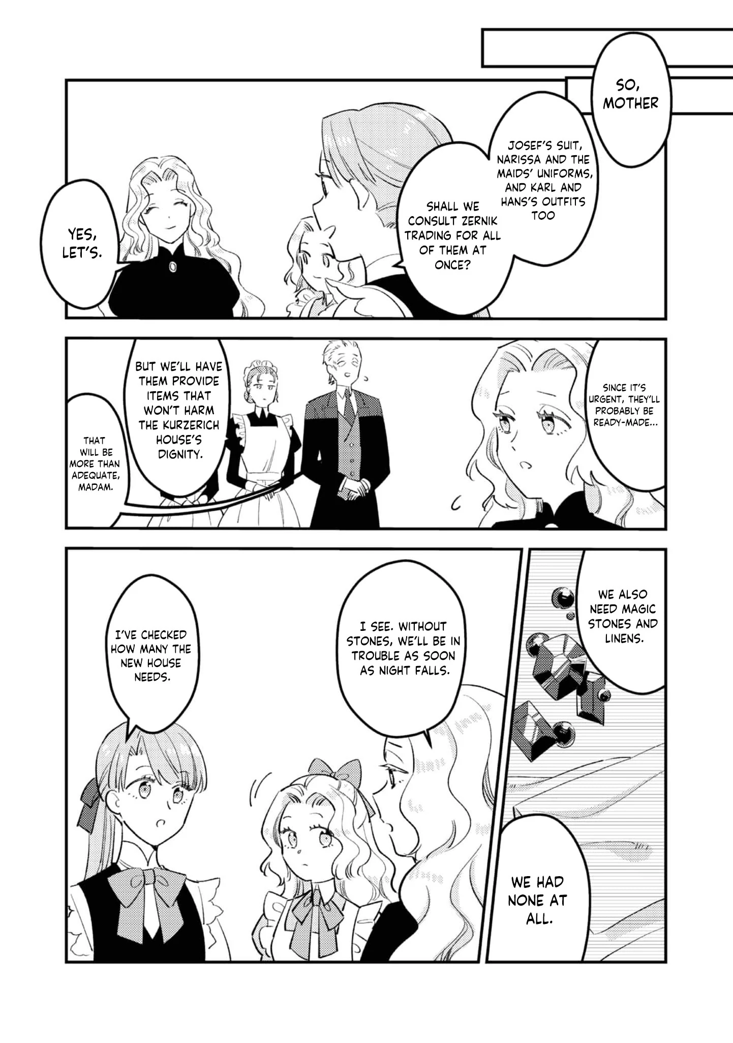 The Fallen Countess Daughter Wants to Support Her Family Chapter 3 - Page 33