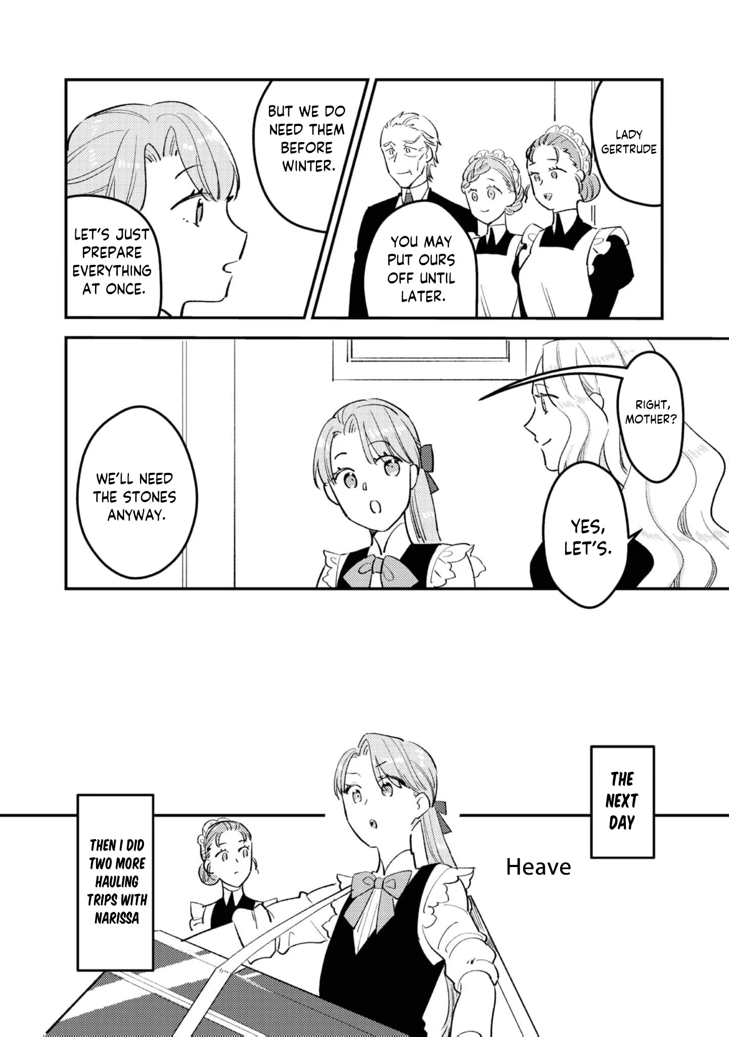 The Fallen Countess Daughter Wants to Support Her Family Chapter 3 - Page 35