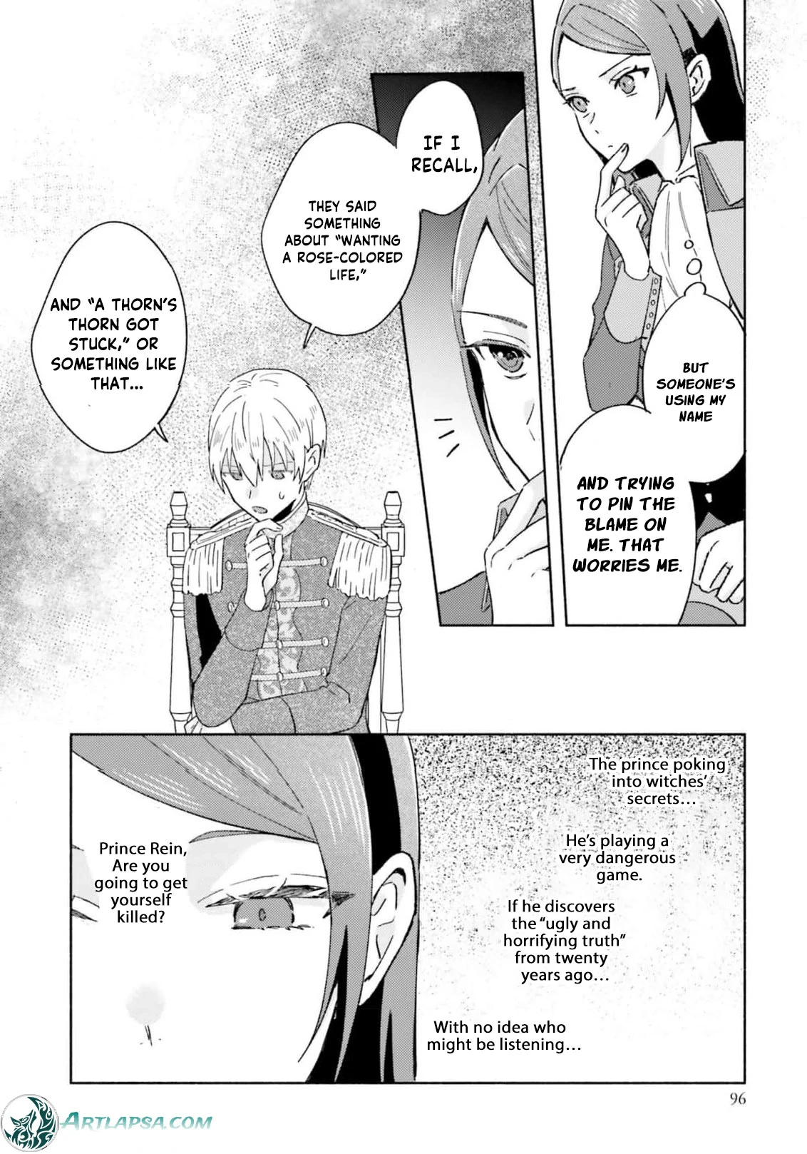 The Final Boss Witch Teases Her Straight-Laced Attendant Chapter 4.1 - Page 16