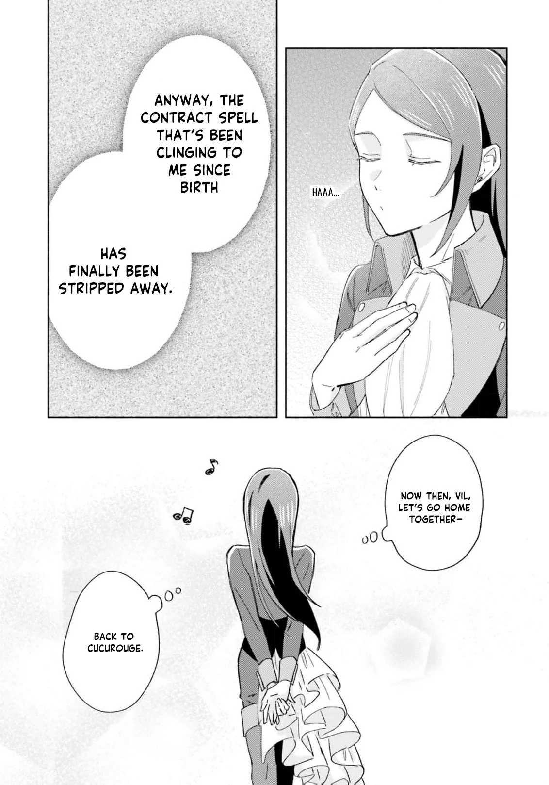 The Final Boss Witch Teases Her Straight-Laced Attendant Chapter 4.2 - Page 17