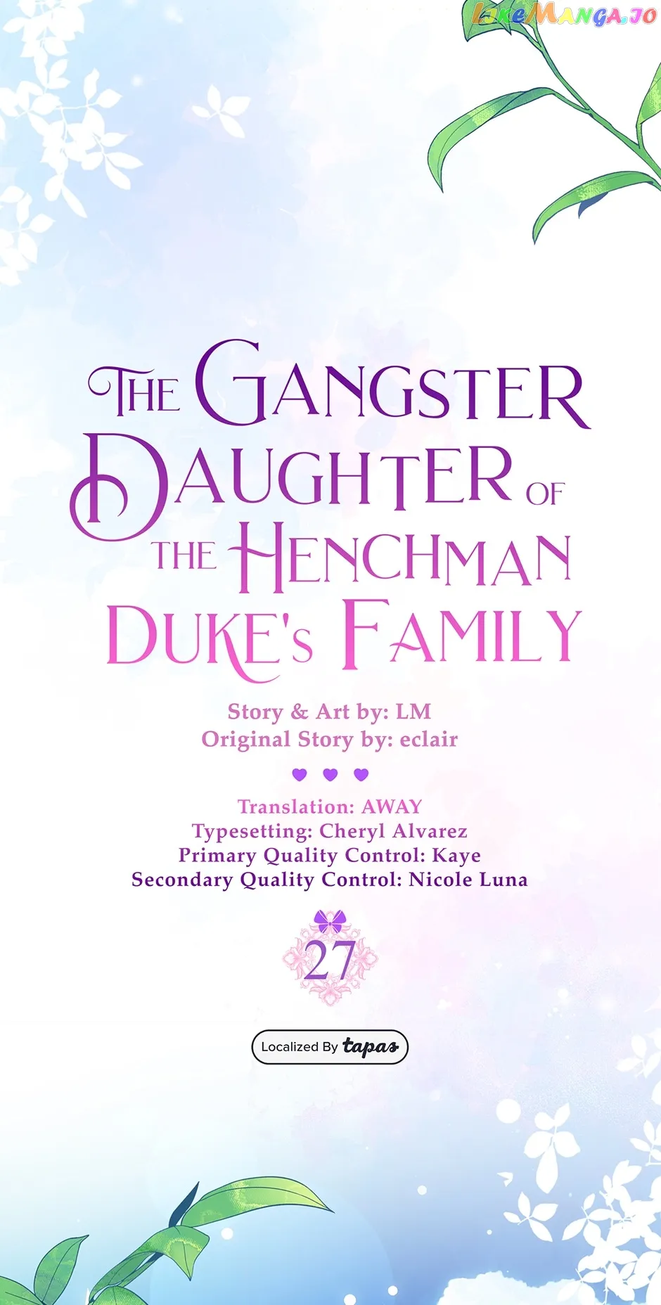 The Gangster Baby of the Duke’s Family Chapter 27 - Page 30