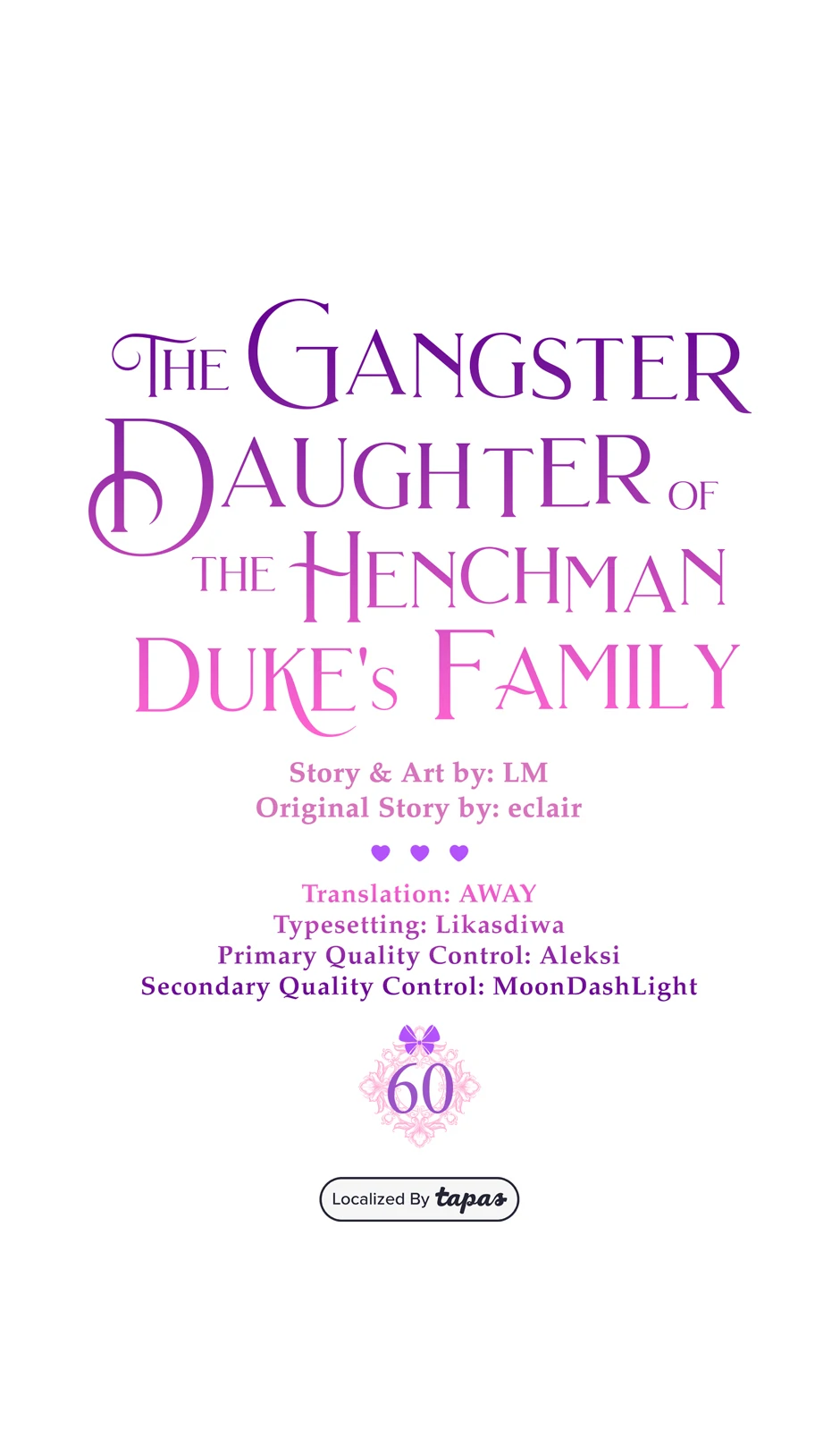 The Gangster Baby of the Duke’s Family Chapter 60 - Page 1