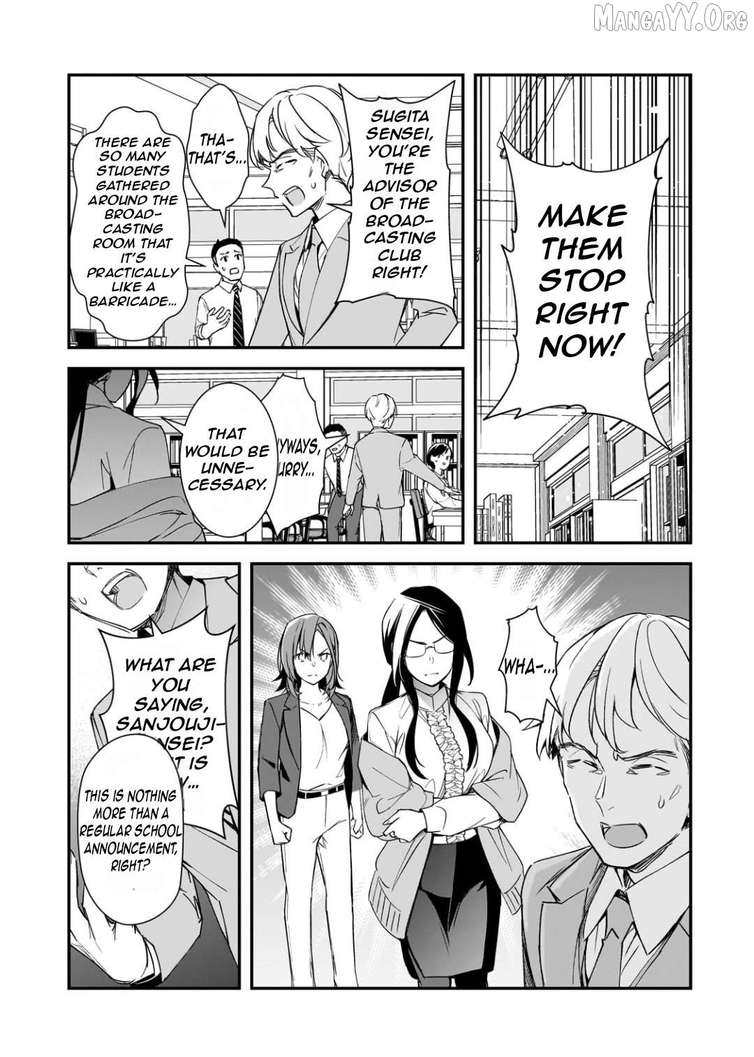 The Girls Who Traumatized Me Keep Glancing at Me, but Alas, It’s Too Late Chapter 27.2 - Page 14