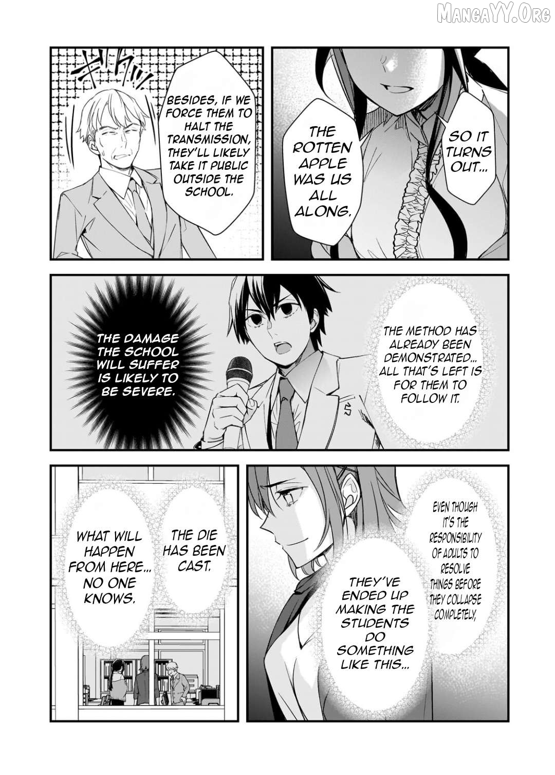 The Girls Who Traumatized Me Keep Glancing at Me, but Alas, It’s Too Late Chapter 27.2 - Page 16