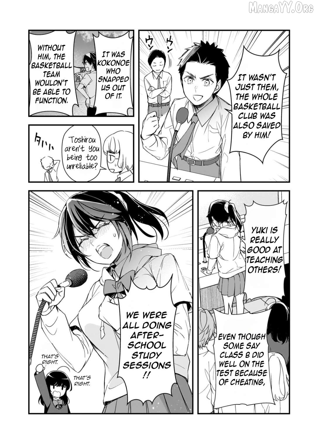 The Girls Who Traumatized Me Keep Glancing at Me, but Alas, It’s Too Late Chapter 27.2 - Page 6