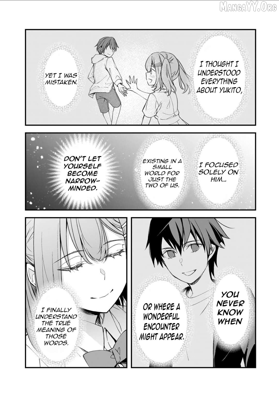 The Girls Who Traumatized Me Keep Glancing at Me, but Alas, It’s Too Late Chapter 27.2 - Page 10