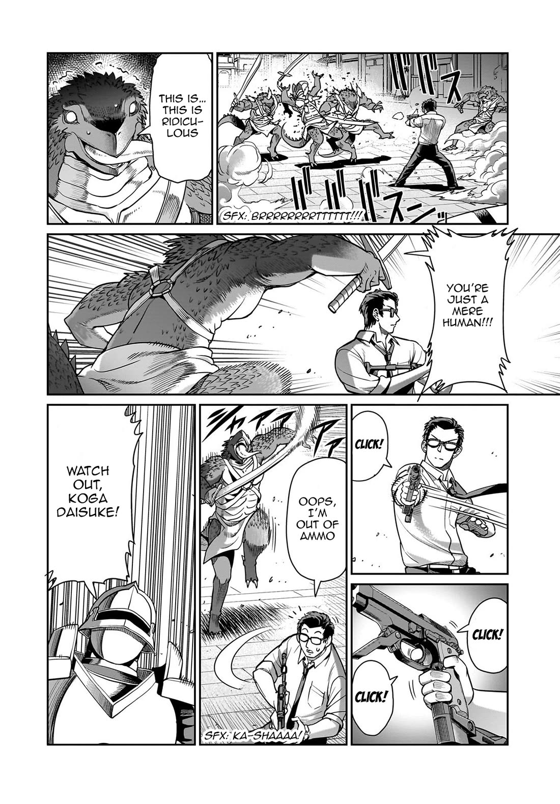 The Gunner’s Life of a Middle-aged Man Summoned to Another World and Armed With a Rifle Chapter 66 - Page 15