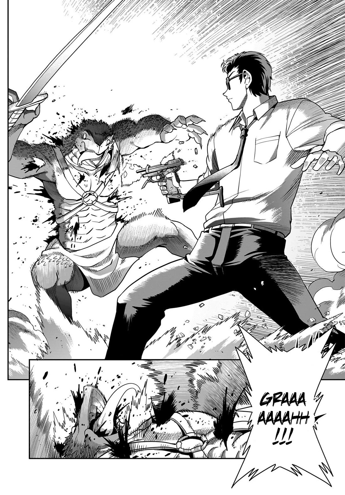 The Gunner’s Life of a Middle-aged Man Summoned to Another World and Armed With a Rifle Chapter 66 - Page 17