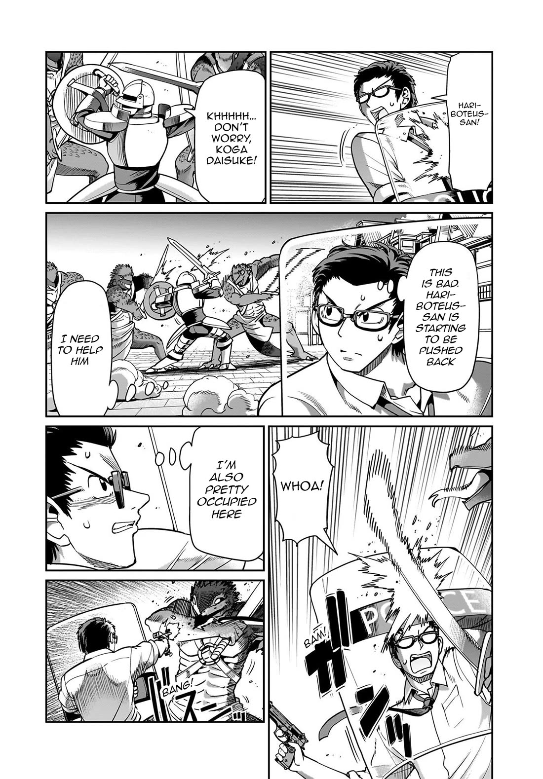 The Gunner’s Life of a Middle-aged Man Summoned to Another World and Armed With a Rifle Chapter 66 - Page 9