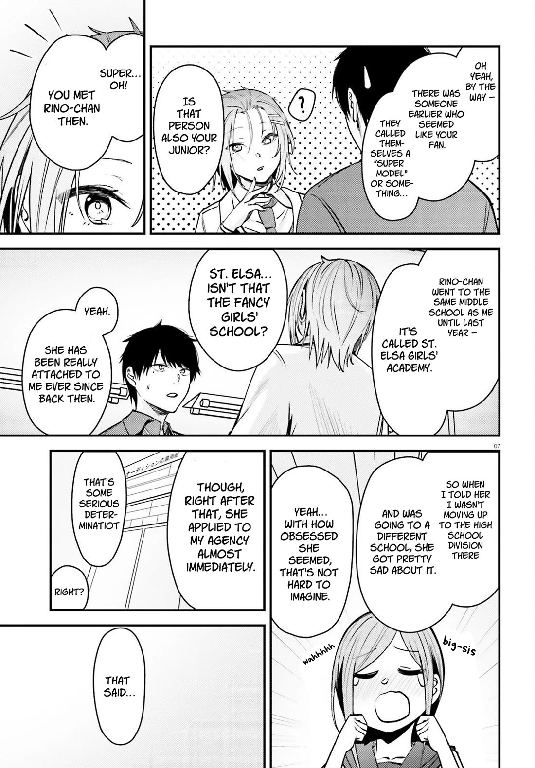 The Handsome Girl Who Stole My Girlfriend Seems to Be After Me Now Chapter 12 - Page 8