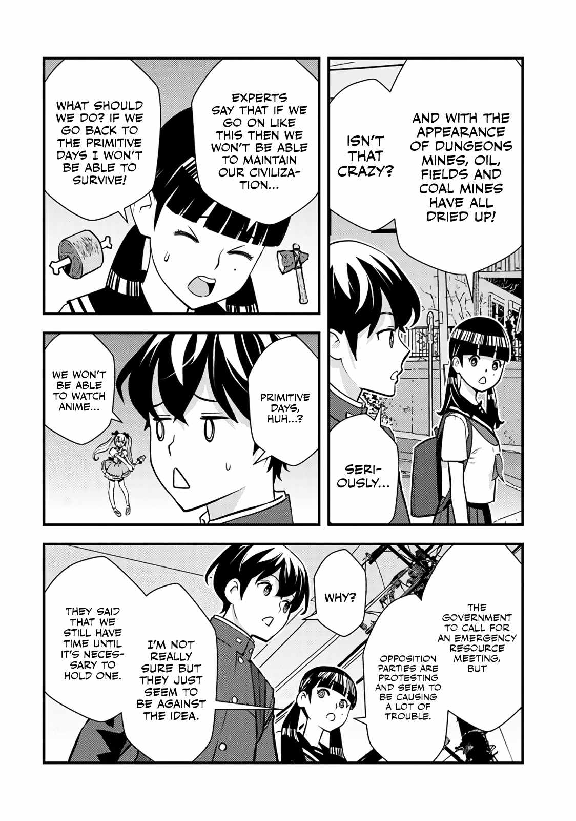 The Hero Returns From Another World, Becomes an Influencer, and Earns Money in the Real World, Where Dungeons Have Appeared! Chapter 1 - Page 56