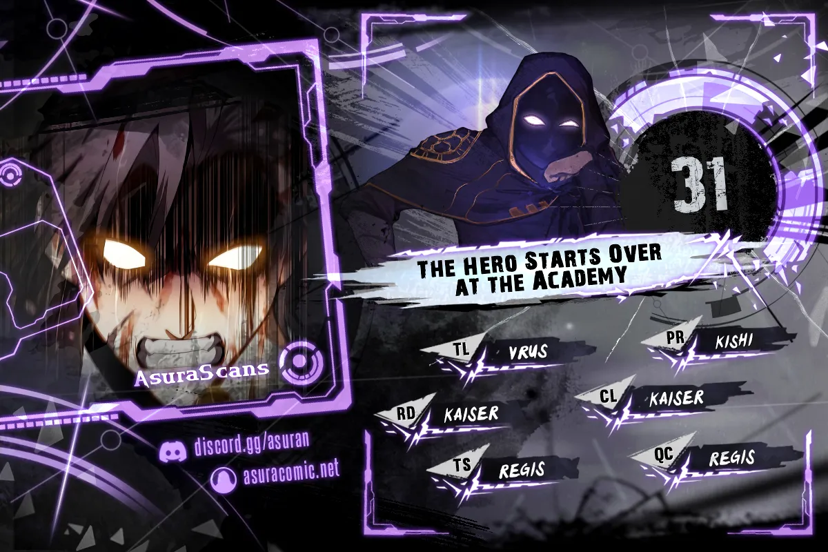 The Hero Starts Over at the Academy Chapter 31 - Page 1