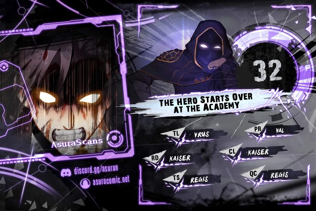 The Hero Starts Over at the Academy Chapter 32 - Page 1