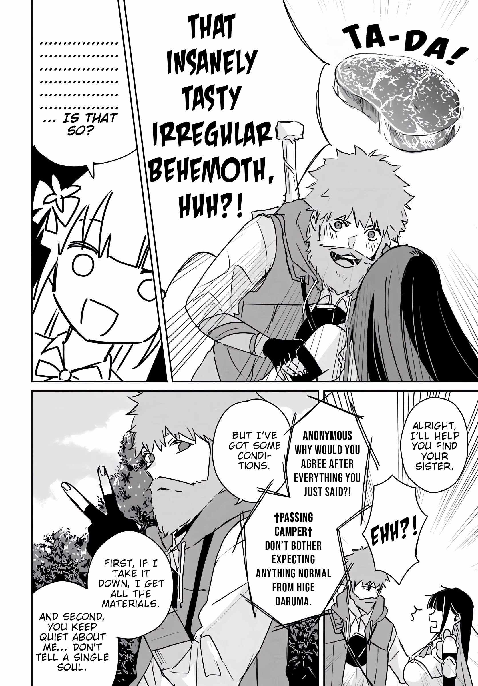 The Homeless Camper Wants to Live Inside the Dungeon and Enjoy a Leisurely Life ~Dangerous Deep Dungeon Monsters Are Also Ingredients to Me~ Chapter 1 - Page 26