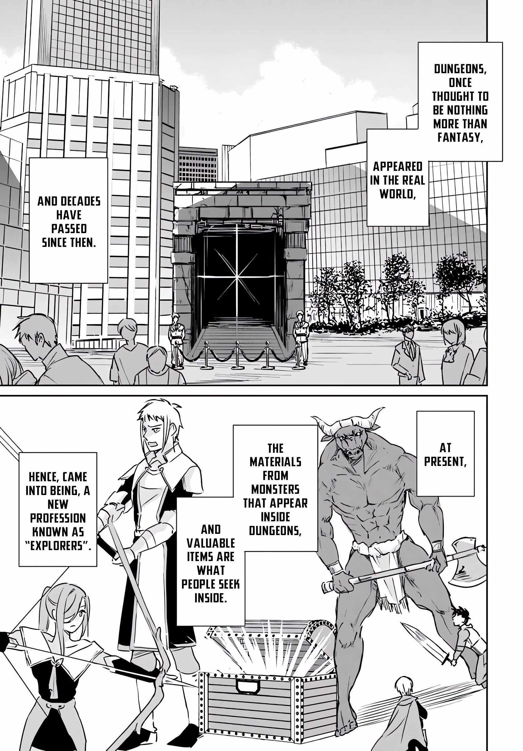 The Homeless Camper Wants to Live Inside the Dungeon and Enjoy a Leisurely Life ~Dangerous Deep Dungeon Monsters Are Also Ingredients to Me~ Chapter 1 - Page 5