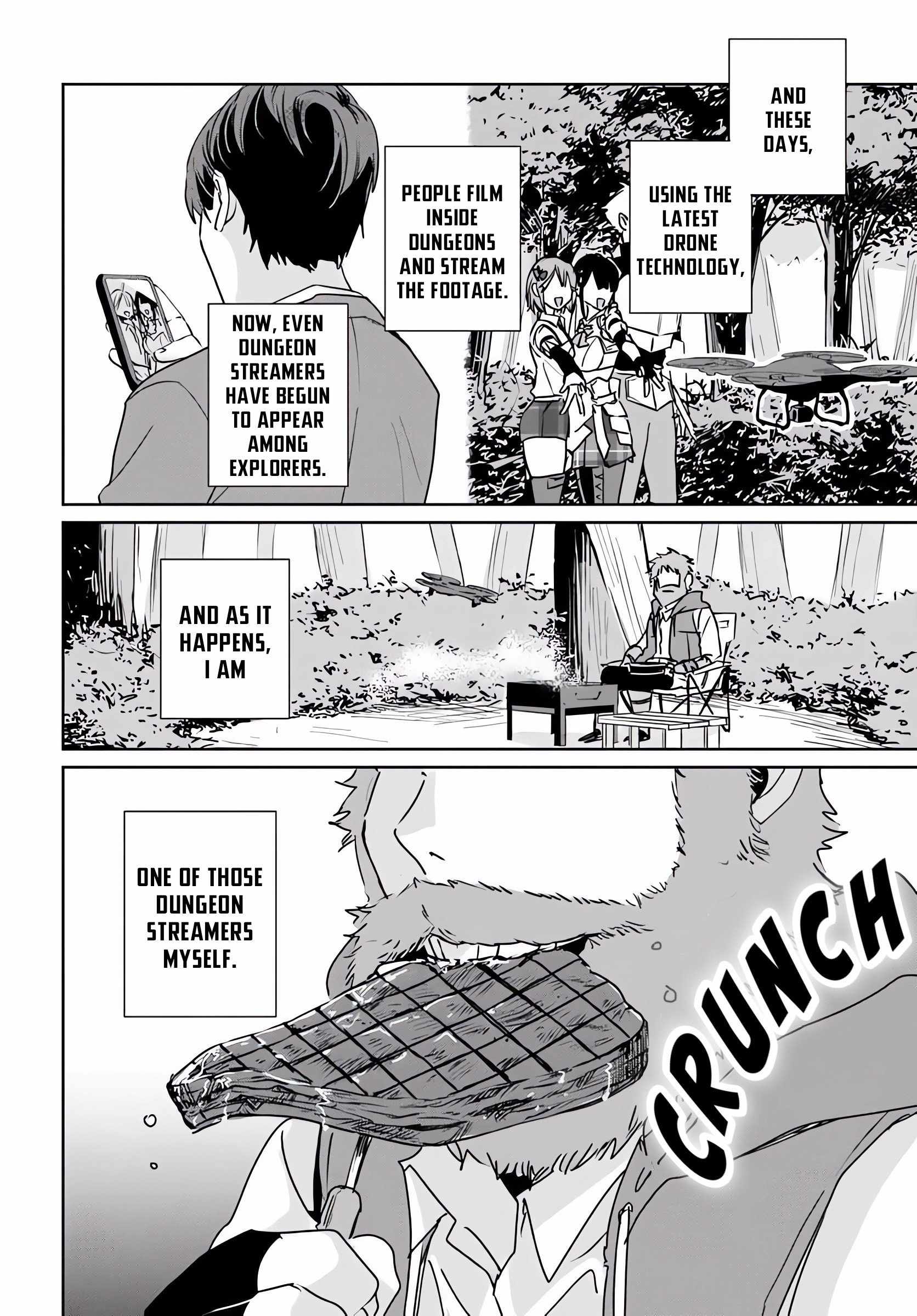 The Homeless Camper Wants to Live Inside the Dungeon and Enjoy a Leisurely Life ~Dangerous Deep Dungeon Monsters Are Also Ingredients to Me~ Chapter 1 - Page 6